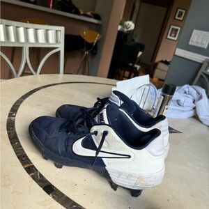 Nike air Molded cleats team issued size 10.5